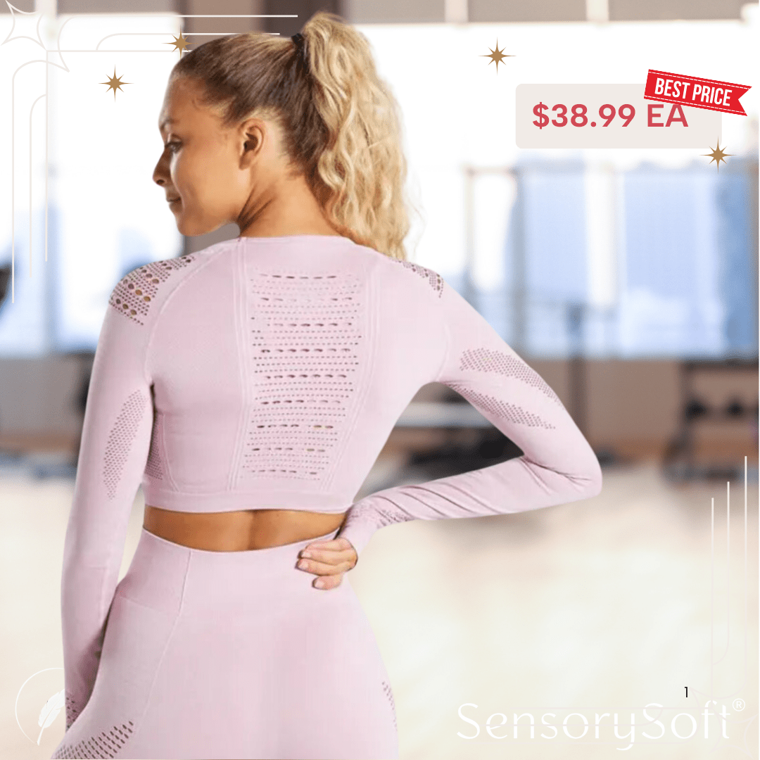 Seamless Women Yoga Set - SensorySoft