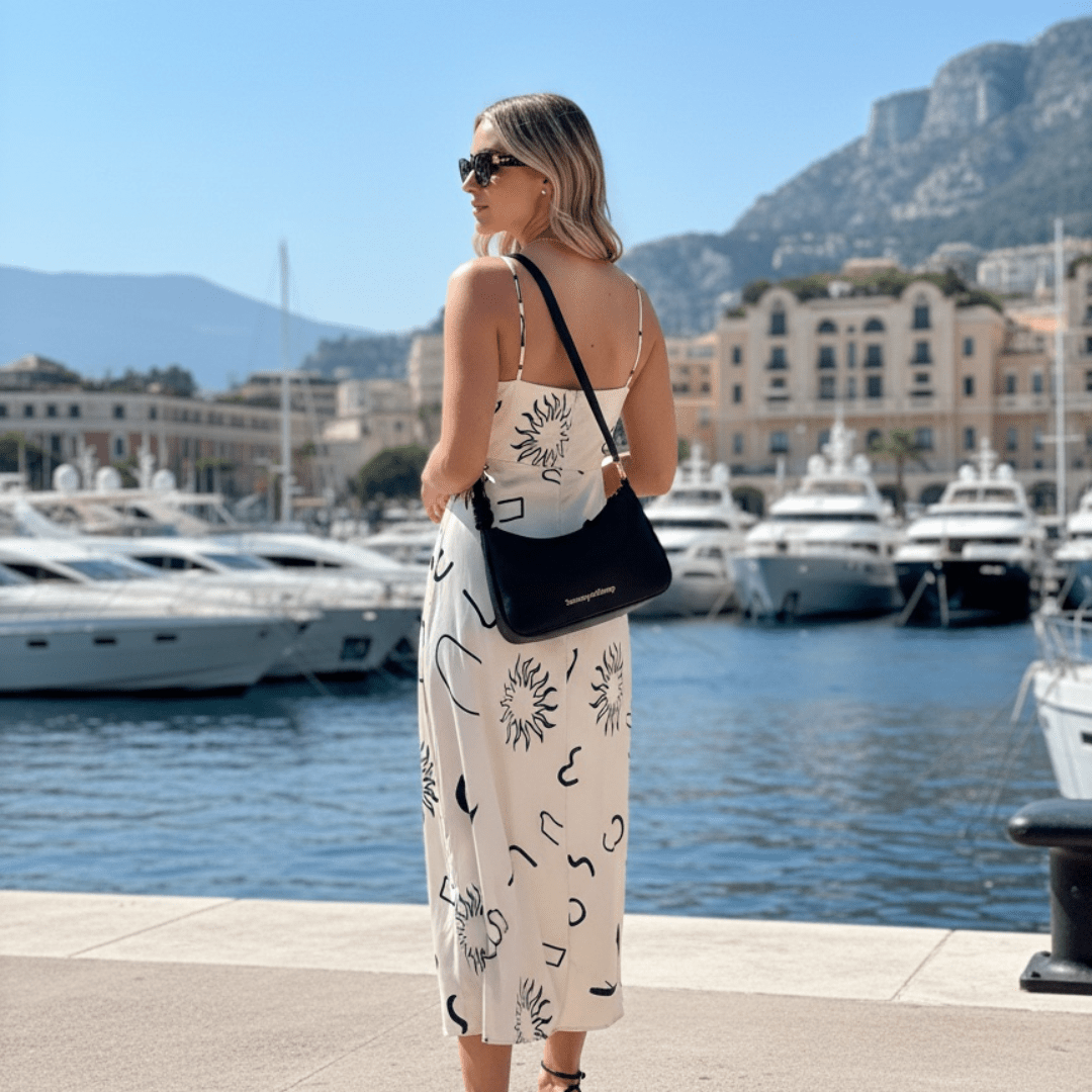 Serena Dress - Fresh Floral Spaghetti Strap Dress - SensorySoftShop