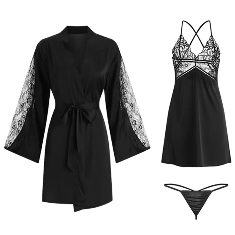 Silk Pajama Sets with Elegance - SensorySoft