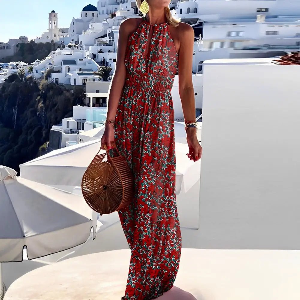 Sleeveless Bohemian Dress - SensorySoft