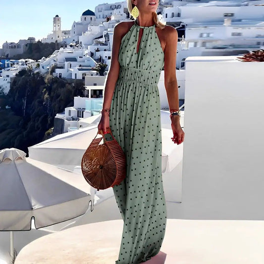 Sleeveless Bohemian Dress - SensorySoft