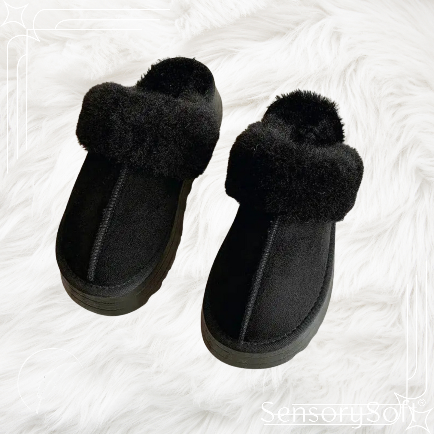 Fur Slippers Women