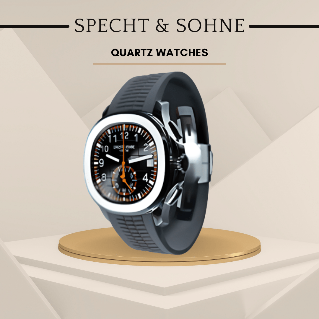 Specht and Sohne Quartz Watches - Classic Black - SensorySoft