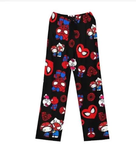 Spider - man Cotton Loose Ladies Pants - SensorySoftShop