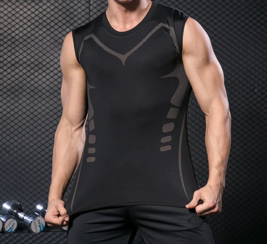 Sports Vest, Sleeveless Gym Top, Quick - Dry Workout Shirt - SensorySoftShop