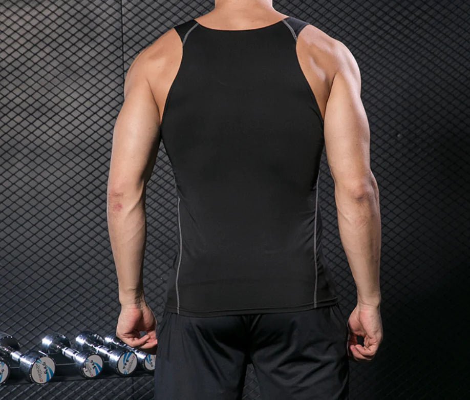 Sports Vest, Sleeveless Gym Top, Quick - Dry Workout Shirt - SensorySoftShop