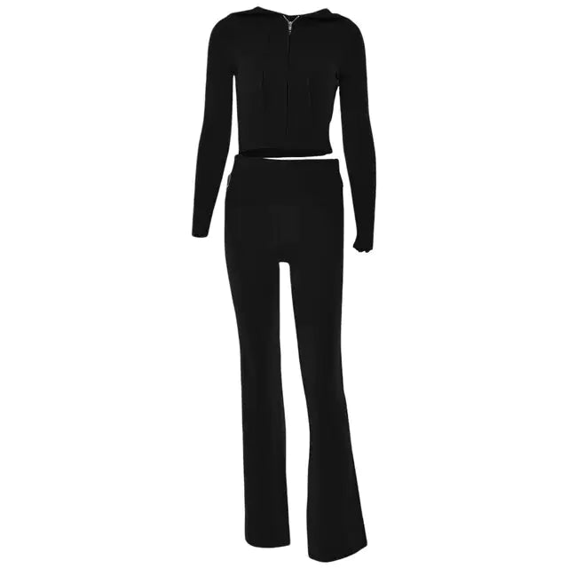 Spring Knitted Women's Two Piece Sets - SensorySoftShop