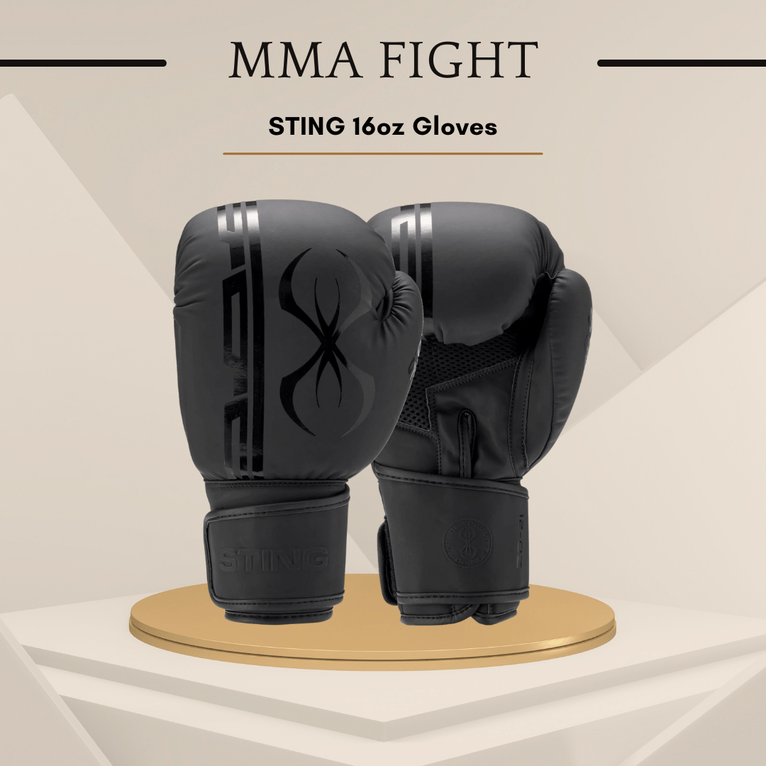 STING Armaplus Boxing Gloves Matte - Finished 16 Oz. - SensorySoftShop