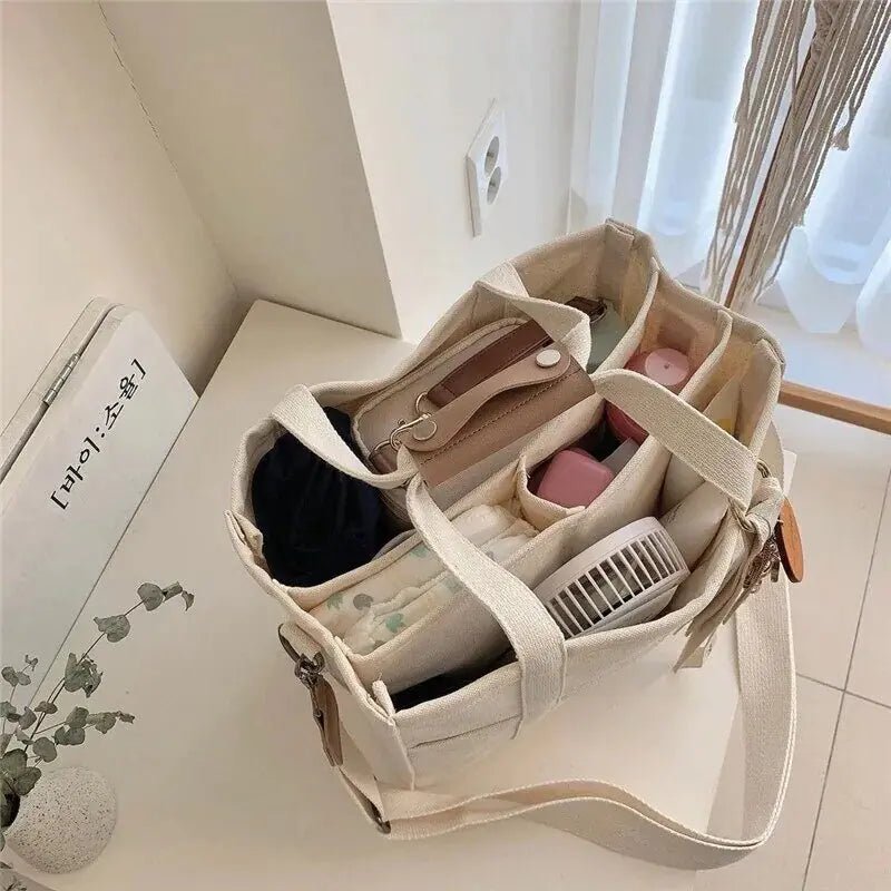 Stylish Canvas Tote Bag - SensorySoftShop