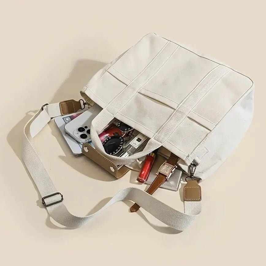 Stylish Canvas Tote Bag - SensorySoftShop