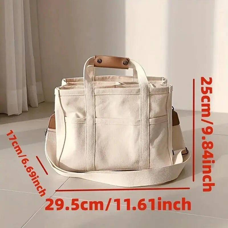 Stylish Canvas Tote Bag - SensorySoftShop