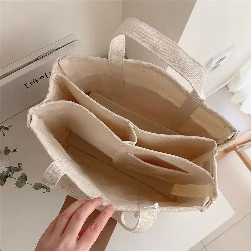 Stylish Canvas Tote Bag - SensorySoftShop