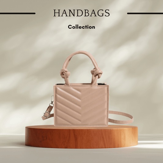 Stylish Women's Handbags Collection in Khaki - SensorySoft