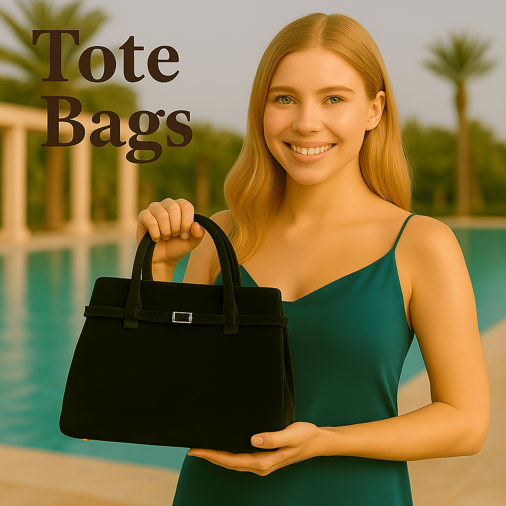 Suede Tote Bag – Effortless Sophistication Meets Everyday Function - SensorySoft
