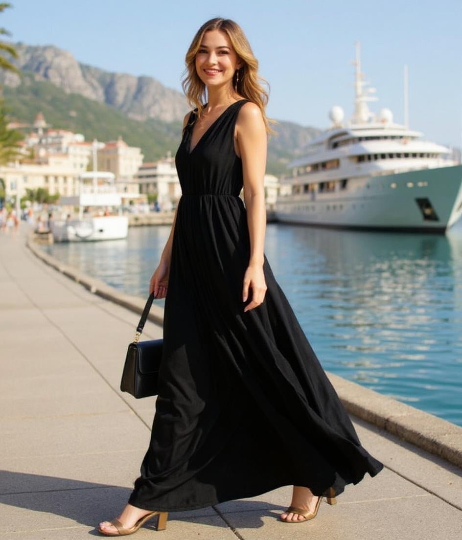 Summer Fashion Modal Loose Sleeveless Long Dress - SensorySoft