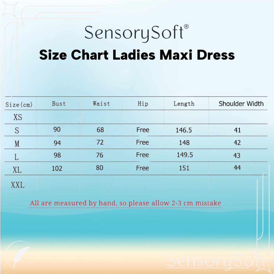 Summer Maxi Butterfly Print Dress - SensorySoft