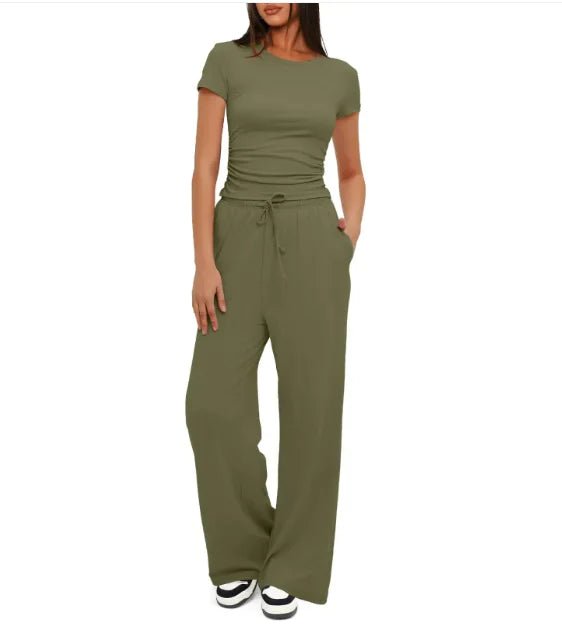 Summer Sportswear Two - Piece Set for Women - SensorySoftShop