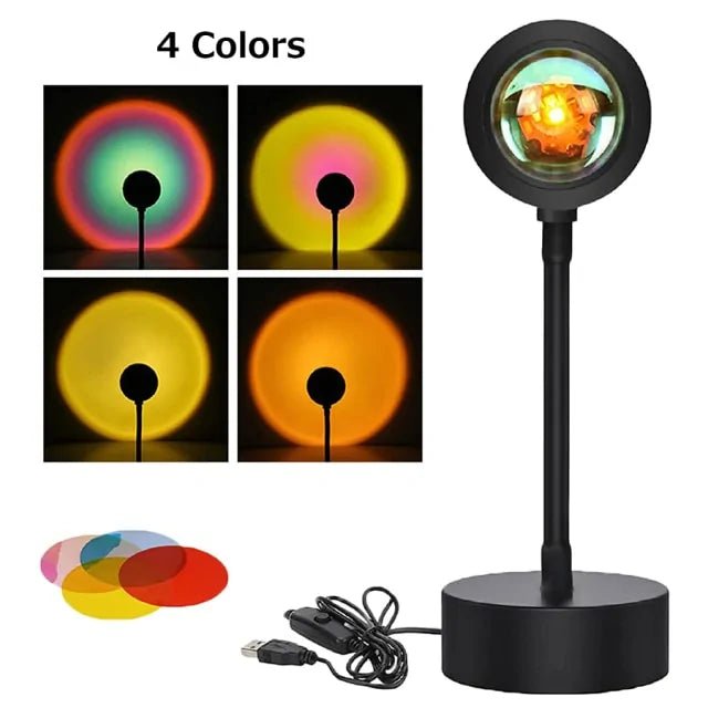 Sunset Projection Night Light - SensorySoftShop