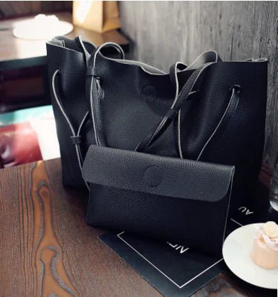 Two Piece Crossbody Shoulder Tote Bag - SensorySoftShop