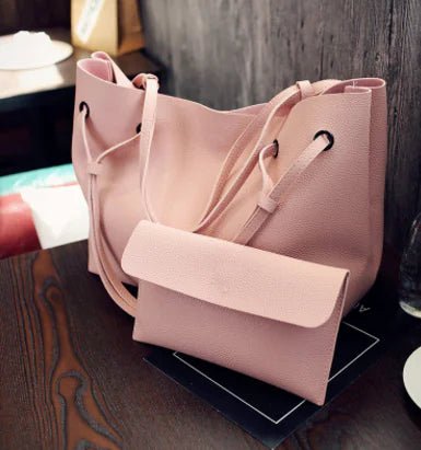 Two Piece Crossbody Shoulder Tote Bag - SensorySoftShop