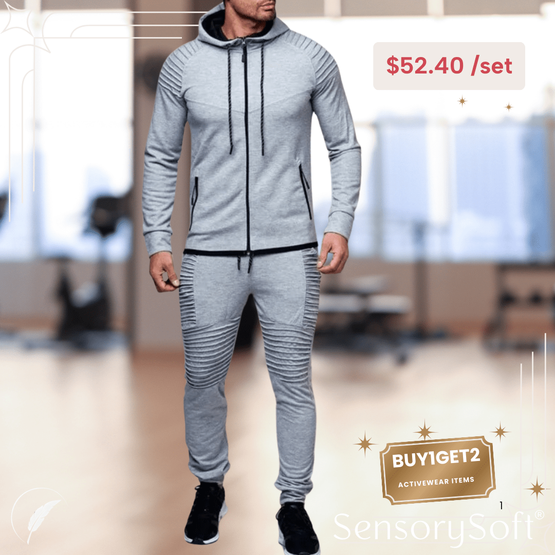 Two Piece Set Tracksuit - SensorySoftShop