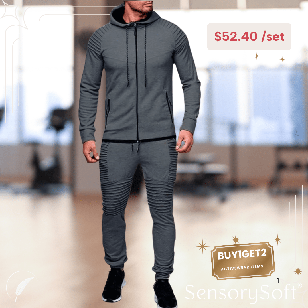 Two Piece Set Tracksuit - SensorySoftShop