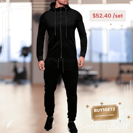 Two Piece Set Tracksuit - SensorySoftShop
