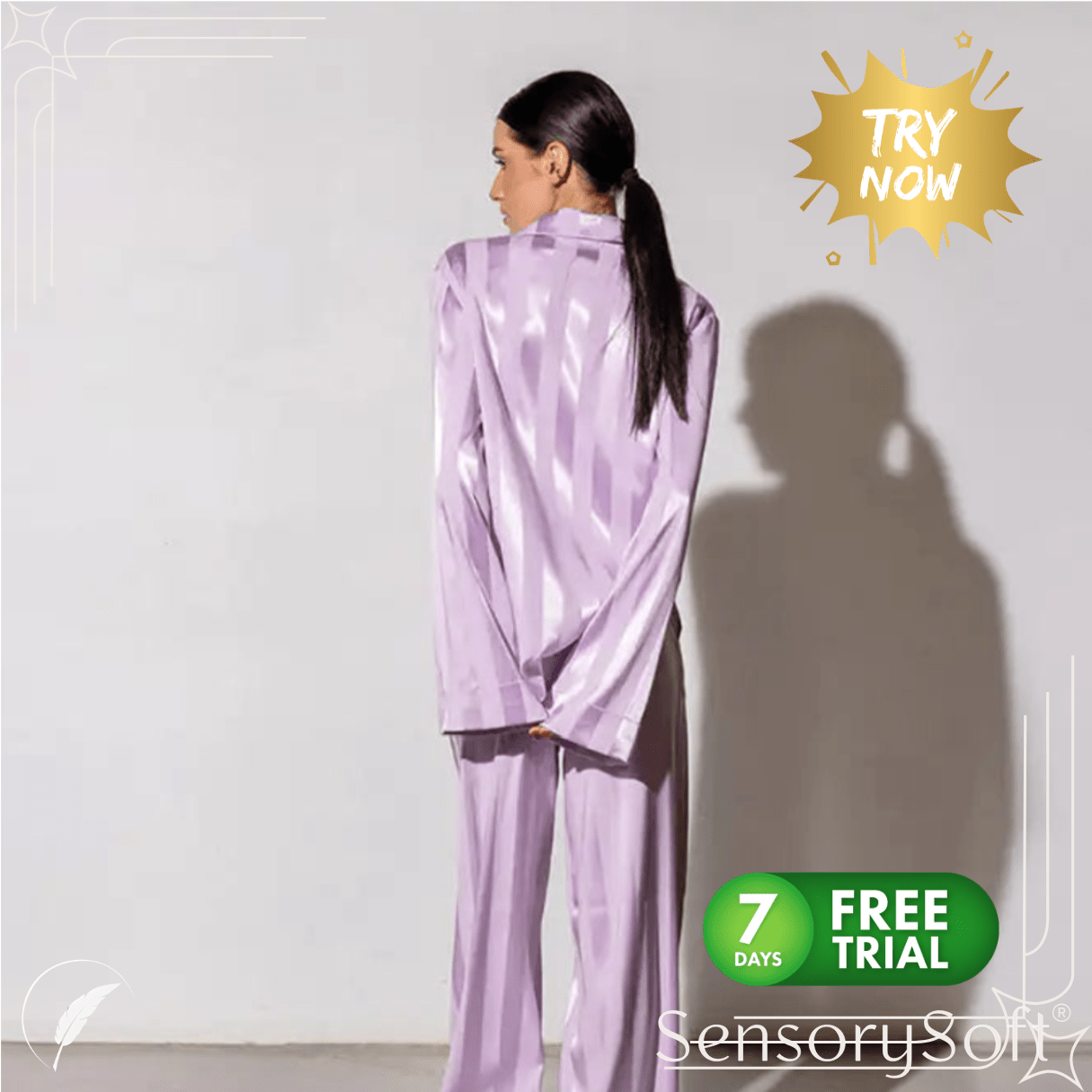 Two Piece Silk Set - SensorySoftShop