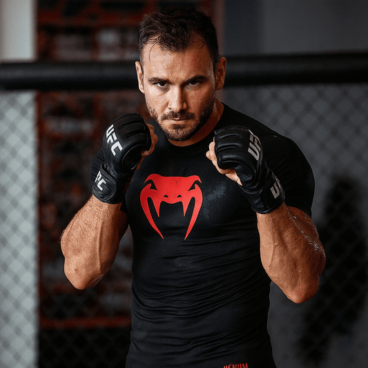 UFC Venom Men's Short Sleeve MMA Training Gear - SensorySoft