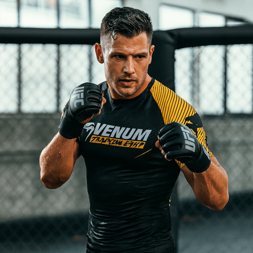UFC Venom Men's Short Sleeve MMA Training Gear - SensorySoft