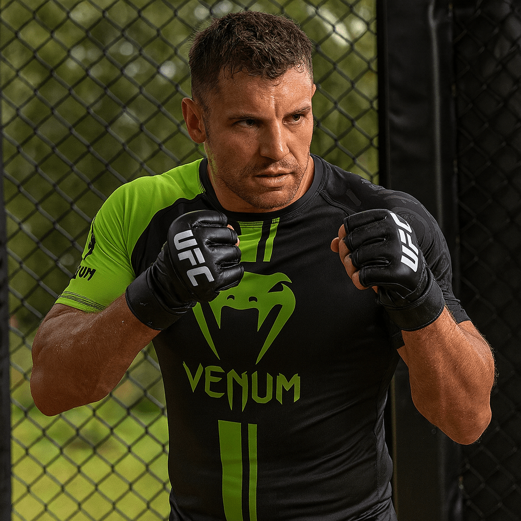 UFC Venom Men's Short Sleeve MMA Training Gear - SensorySoft