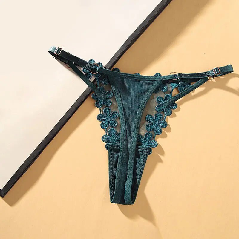 Underwear Lace Seamless Thongs Women - SensorySoftShop