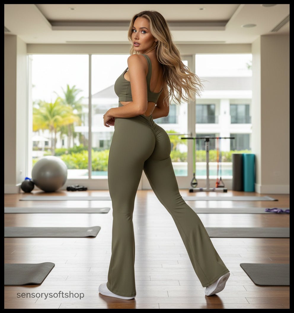 V - Back Scrunch Gym Set - SensorySoftShop