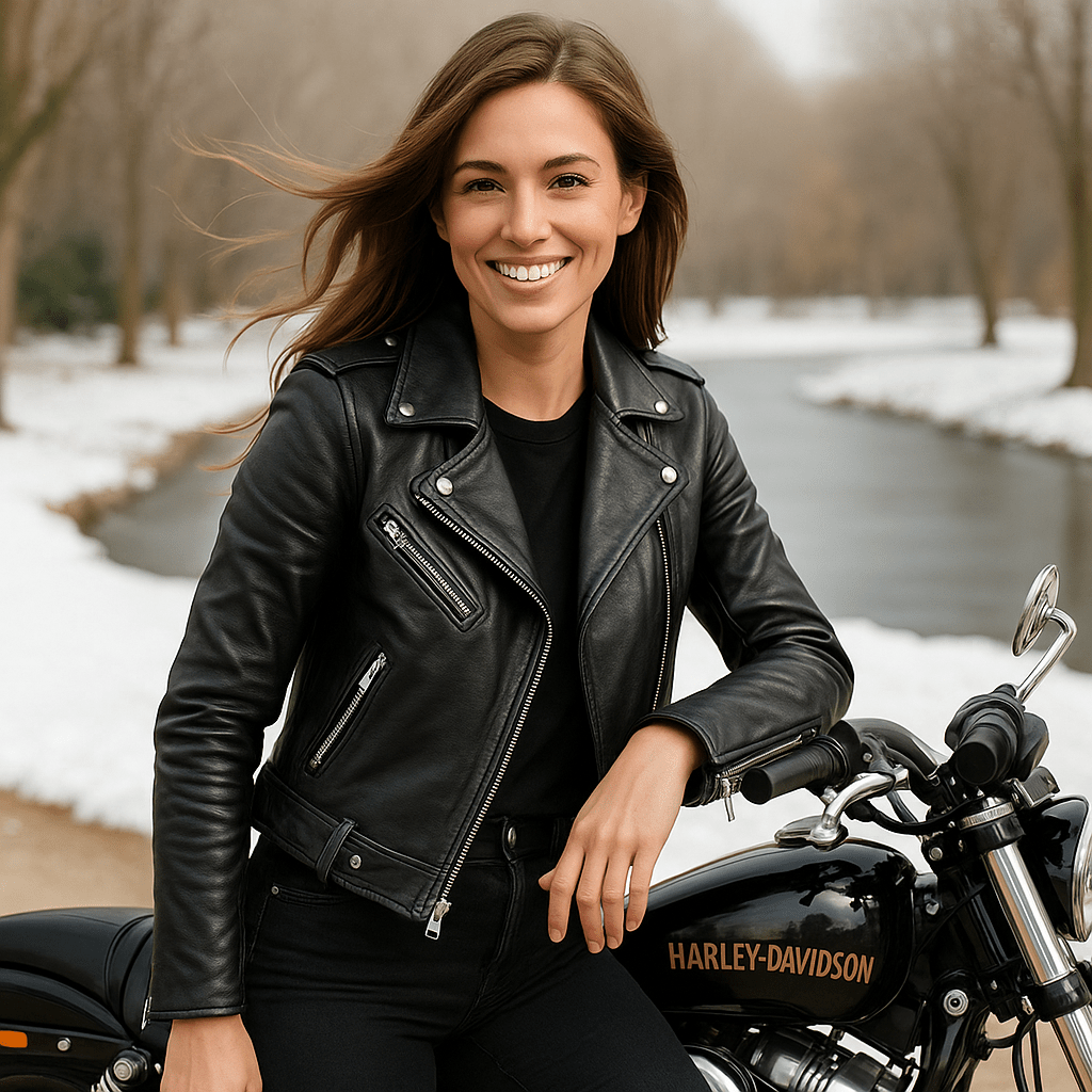 Versatile Street Slim Women's Jackets - Fashionable & Comfortable - Color Black - SensorySoft