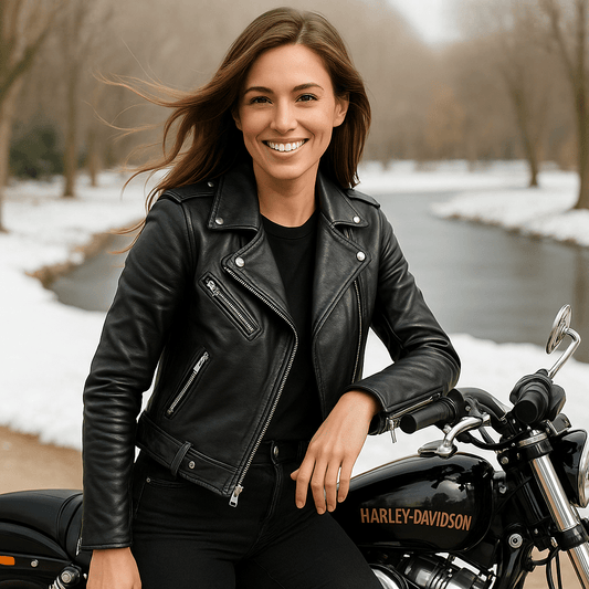 Versatile Street Slim Women's Jackets - Fashionable & Comfortable - Color Black - SensorySoft