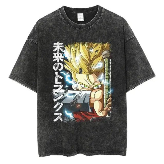 Vintage Anime T-Shirt – Classic Retro Fandom Tee - SensorySoft