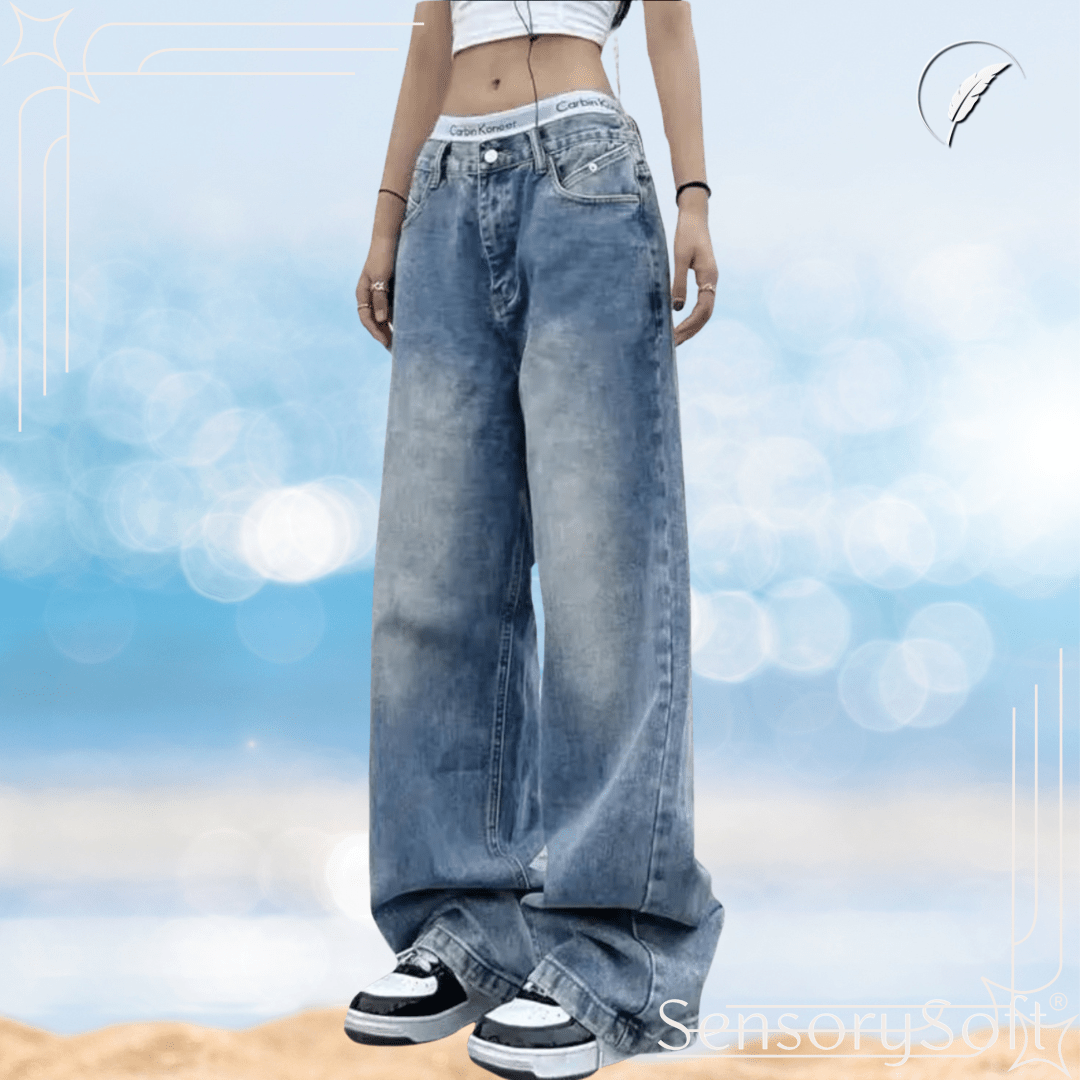 Vintage Boyfriend Jeans – Relaxed Fit with Effortless Style - SensorySoft