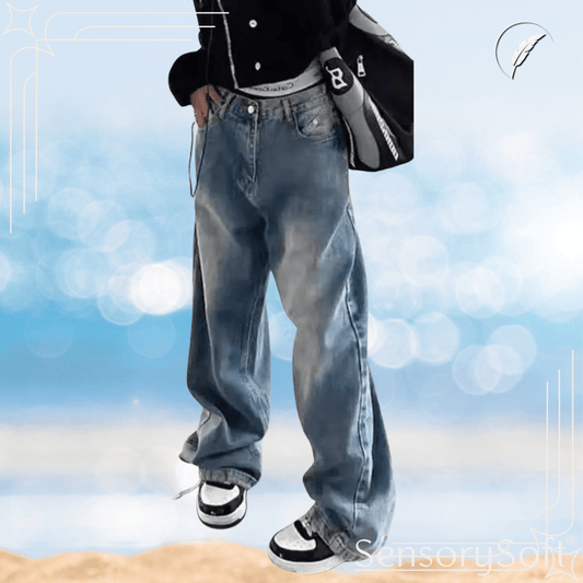 Vintage Boyfriend Jeans – Relaxed Fit with Effortless Style - SensorySoft