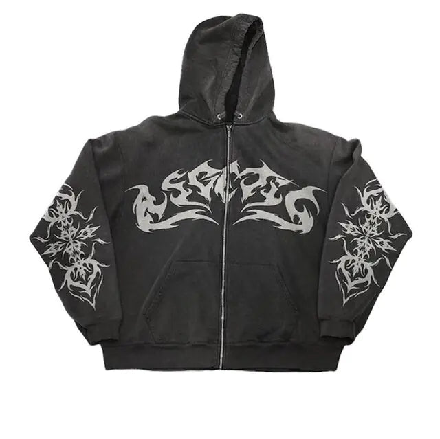 Vintage Flame Hoodies - SensorySoft