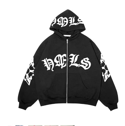 Vintage Flame Hoodies - SensorySoft