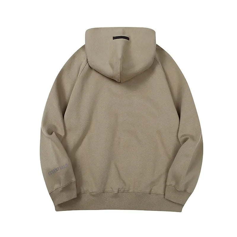 Chest Printed Hooded Sweatshirts