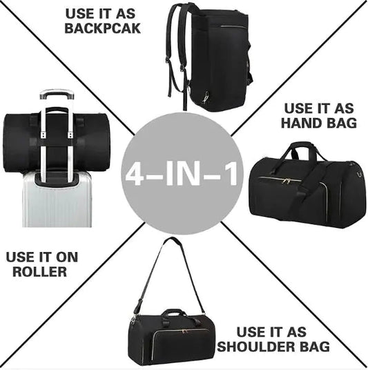 Wear - Resistant Folding Suit Storage Bag - SensorySoftShop