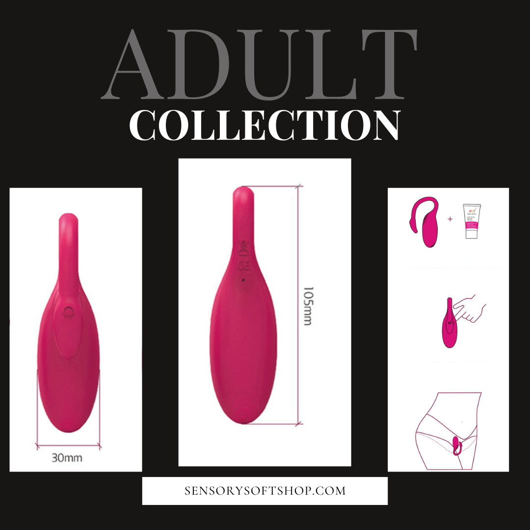 Wearable Vibrating Egg with App Control for Women - SensorySoft