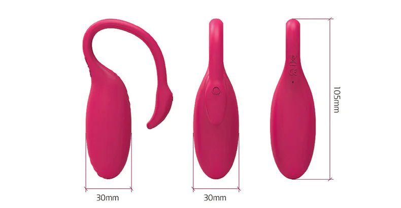 Wearable Vibrating Egg with App Control for Women - SensorySoft