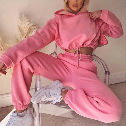 Winter Two Piece Sets Women Tracksuit - SensorySoftShop