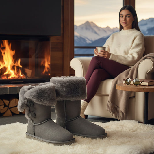 Aspen Luxe Sheepskin Winter Boots