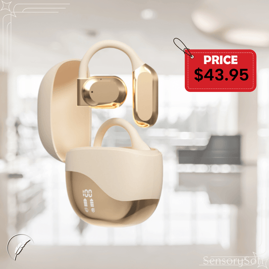 Wireless Ear Hook Bluetooth Headset for Sports - SensorySoft