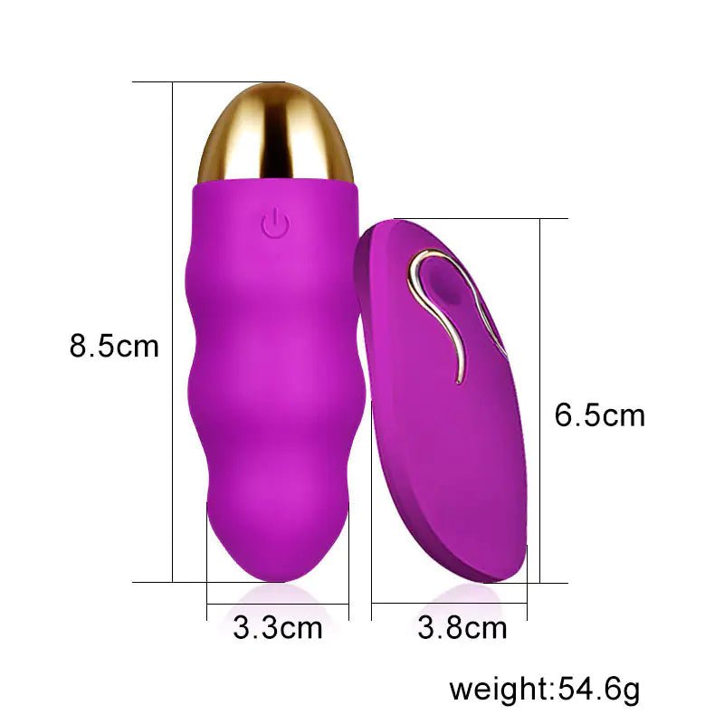 Wireless Remote Control Vibrating Egg for Women - SensorySoft