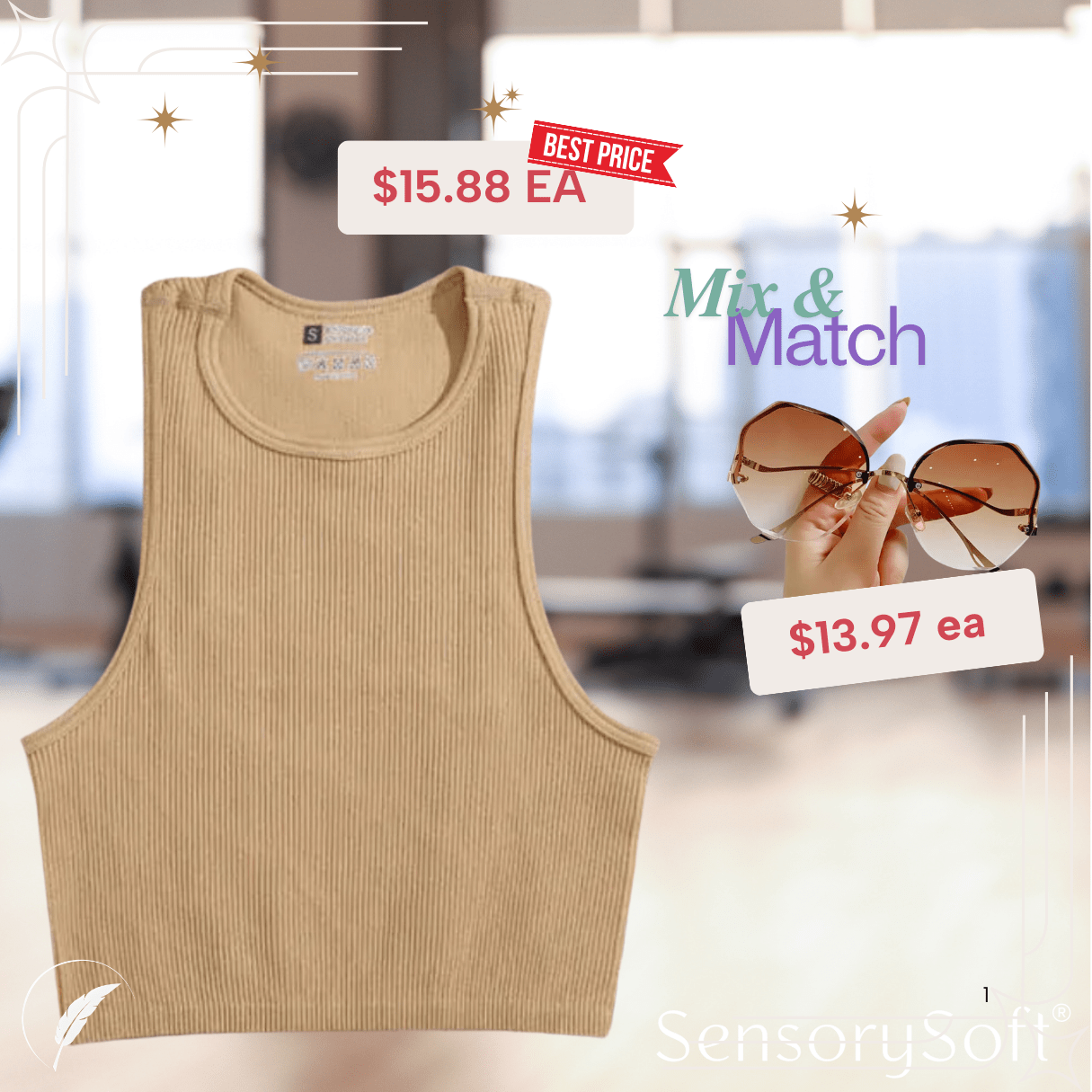 Women Workout Tank Top - SensorySoft