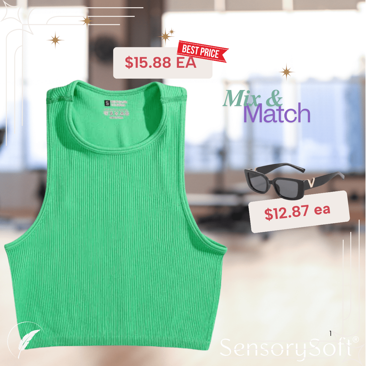 Women Workout Tank Top - SensorySoft